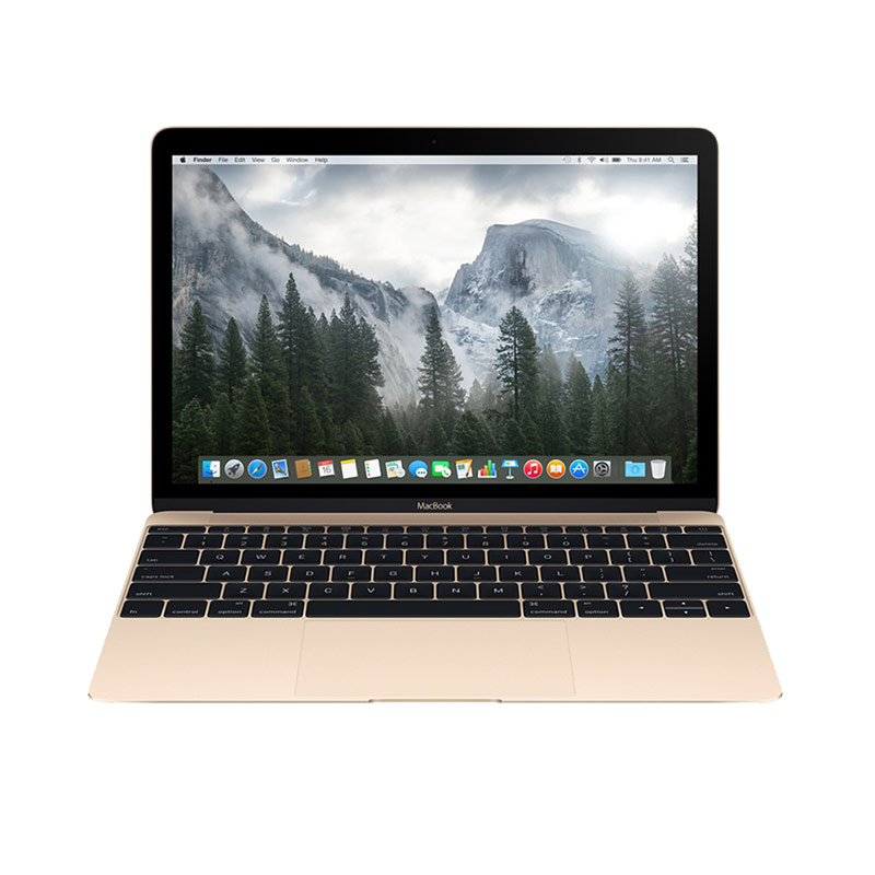 Apple New MacBook MK4N2 Laptop - Gold [12 Inch/Dual Core M 1.2GHz/8 GB/SSD 512 GB/Garansi Resmi Indonesia]