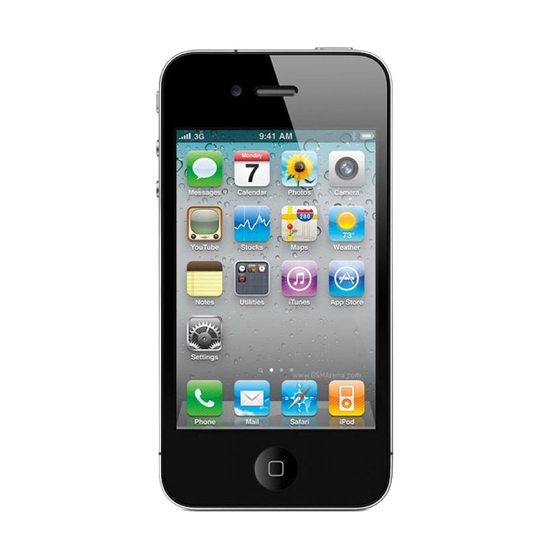 Diskon Apple iPhone 4S 64 GB Smartphone – Hitam New Branded