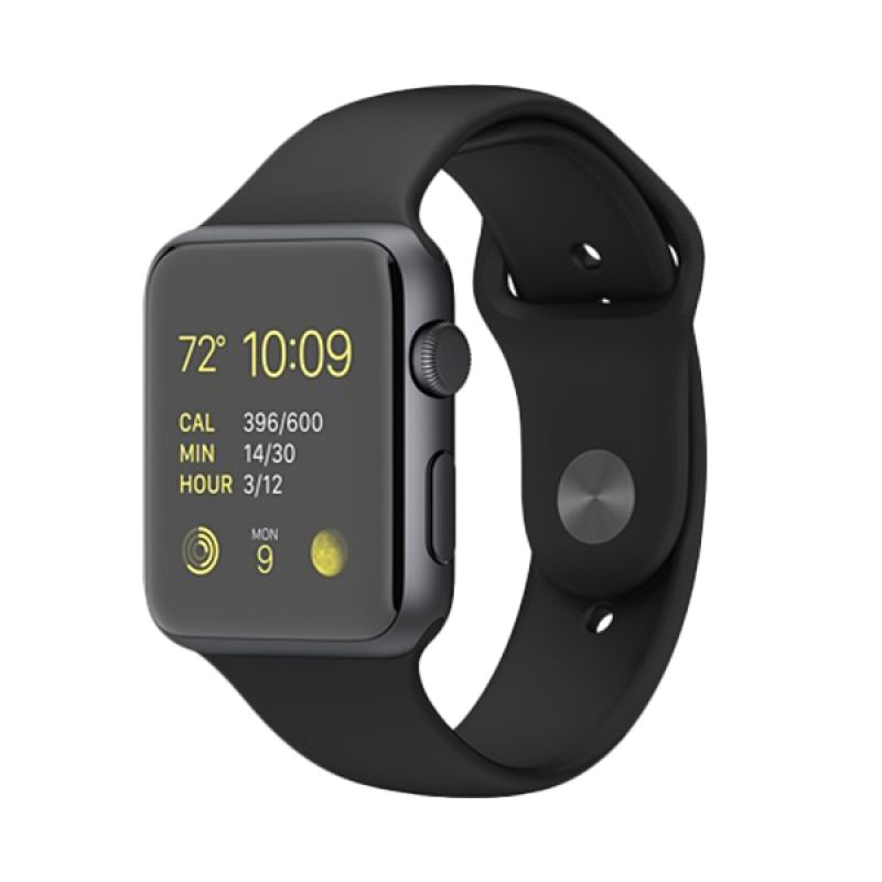 Jual Apple Watch Sport Alumunium Hitam Smartwatch [42mm