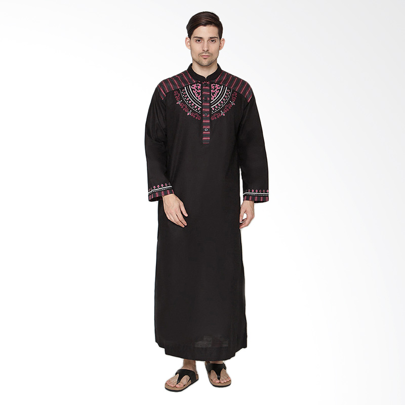 Jual Arafah Gamis  Sultan Gamis  Pria  Black Online Harga 