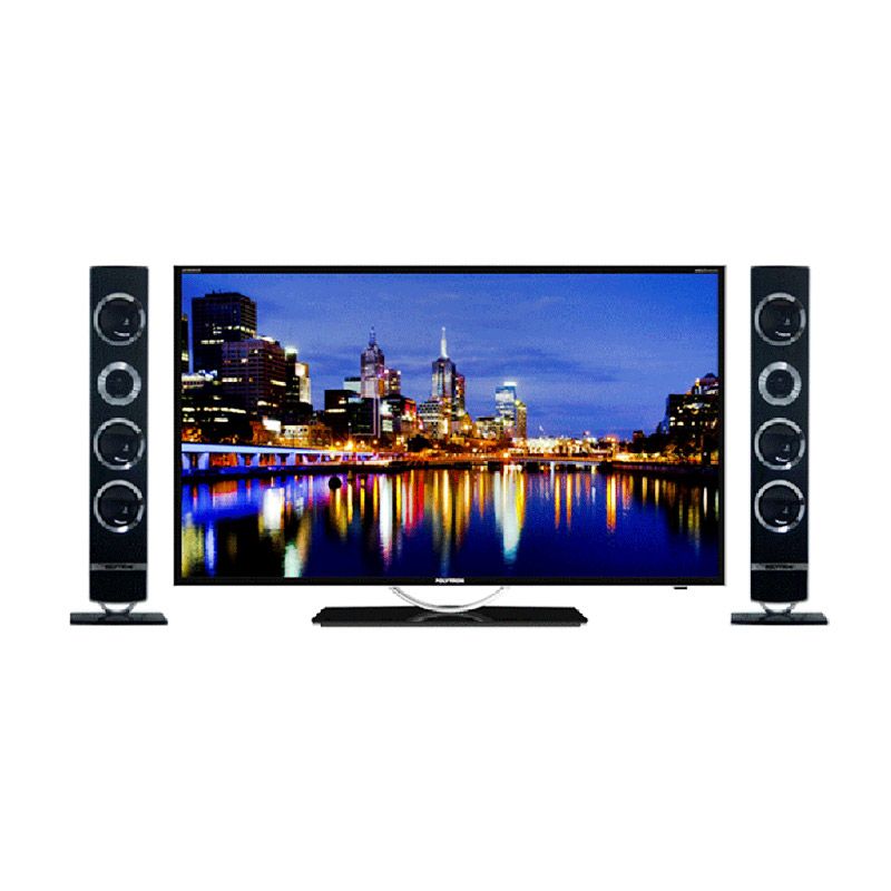 Jual Polytron CinemaX PLD32T100 Hitam LED TV [32 Inch 