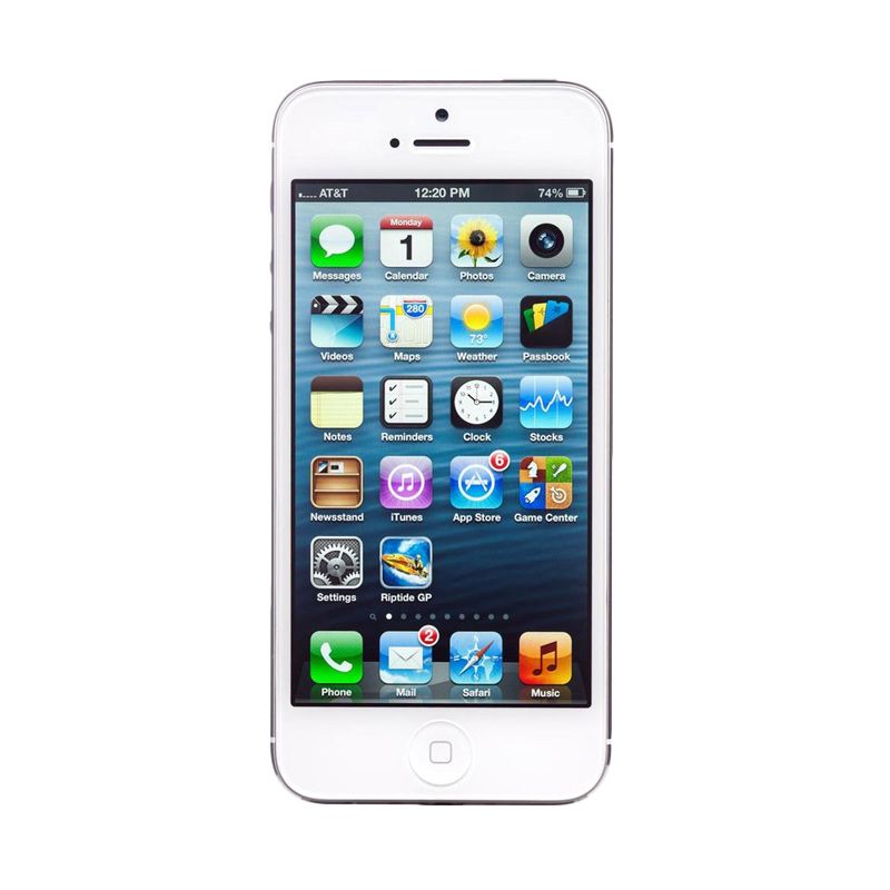 Jual apple iphone 5 16gb putih cek harga di PriceArea.com