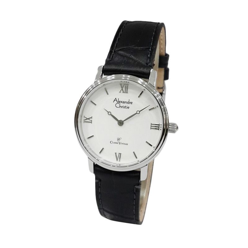Jual Alexandre Christie Classic Vintage 8409MHLSSSL Silver