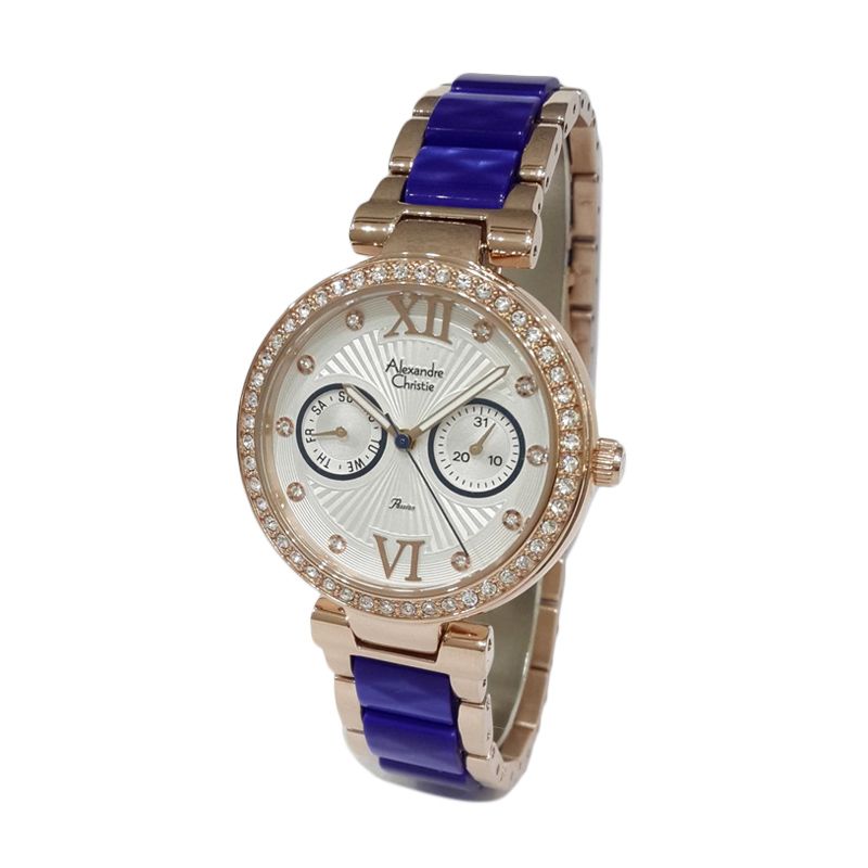 jual alexandre christie 2514bfbrgslbu gold blue jam tangan wanita harga jual alexandre christie 2514bfbrgslbu gold blue jam tangan wanita harga