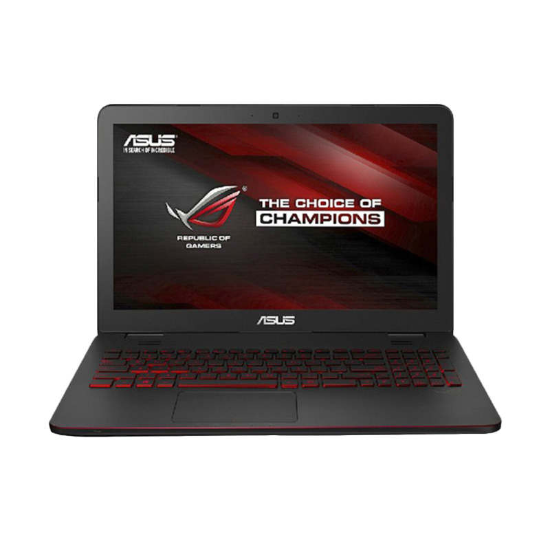 Asus Gaming ROG GL502VT-FY129T Notebook - Black [i7-6700HQ/1TB & 256GB SSD/16GB DDR4/GTX970M 6GB/WIN10] Extra diskon 7% setiap hari Extra diskon 5% setiap hari Citibank – lebih hemat 10%