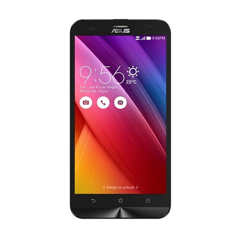 Asus Zenfone 2 Laser ZE550KG Smartphone - Black [RAM 2 GB/16 GB/Garansi Resmi]