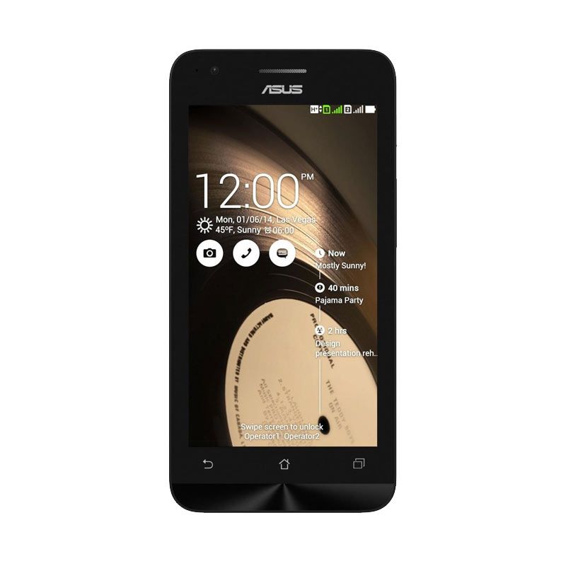Asus Zenfone 4C ZC451CG Smartphone - Black [8GB/ 1GB]