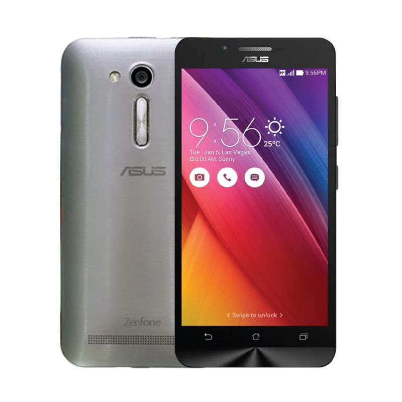 Jual Asus Zenfone Go ZB452KG Smartphone - Silver [8 GB/8 