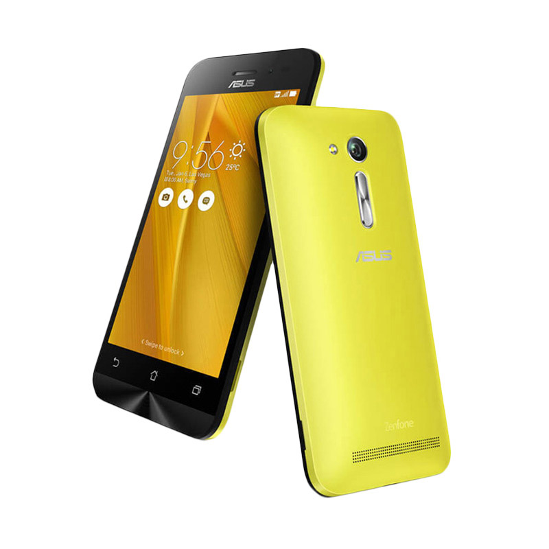 Jual Asus Zenfone Go ZB452KG Smartphone - Yellow [5MP