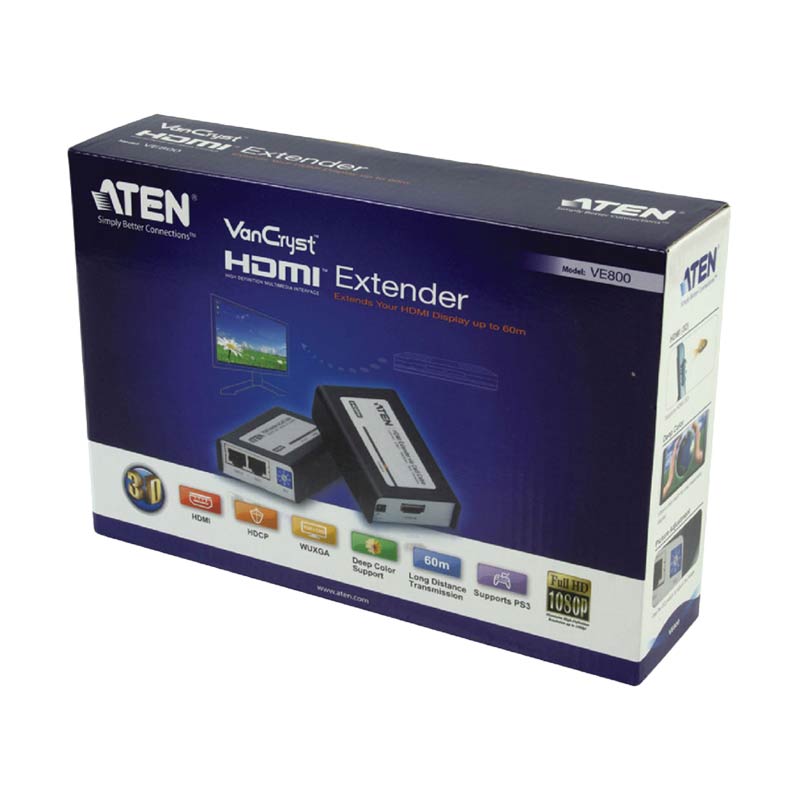 格安販売の ATEN HDMIエクステンダーVE800A