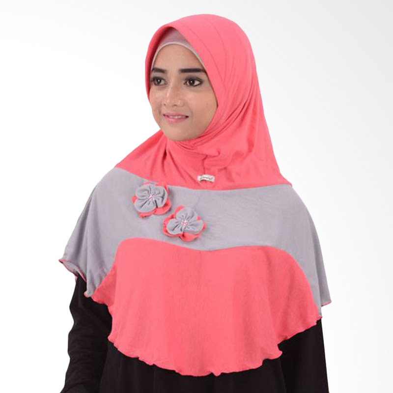 Atteenahijab Alani Clarinta Kerudung - Merah Jambu