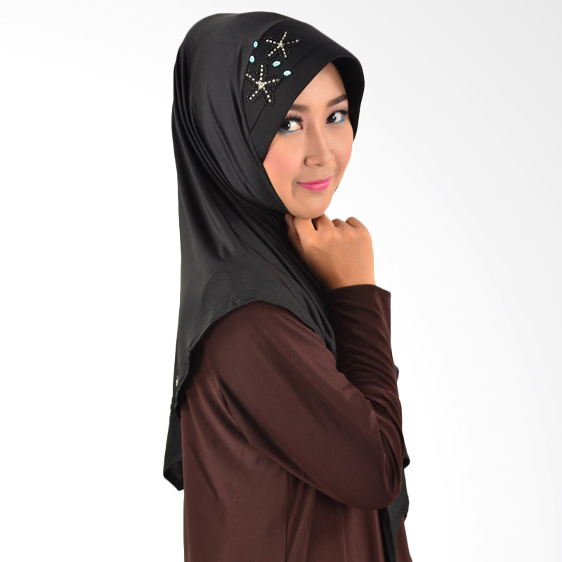 Atteenahijab Alya Ainayah Hijab - Hitam
