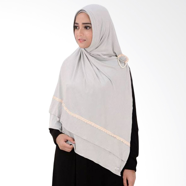 Jual Atteenahijab Nabila Renata Kerudung Light Grey Jual Atteenahijab Nabila Renata Kerudung Light Grey