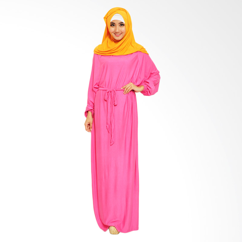 Ayako Fashion Hijab Dress - Pinky