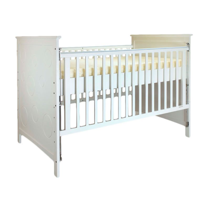 Jual Babybelle Hanz Crib Off White [ Khusus Area Jabodetabek ] di