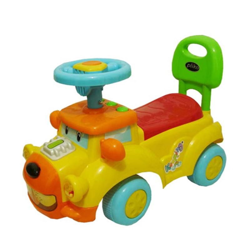 Jual Pliko Ride On Happy Car Yellow Mainan Anak Online 