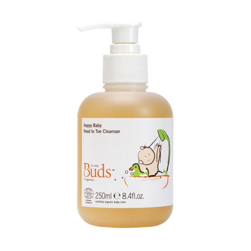 jual buds happy baby to toe cleanser 250 ml jual buds happy baby to toe cleanser 250 ml