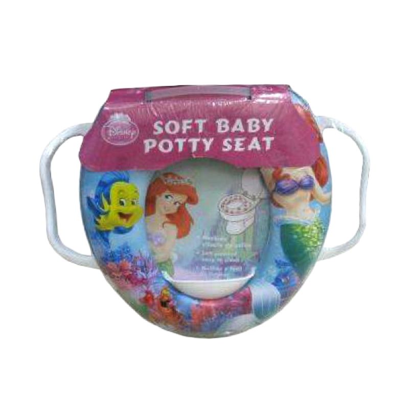 Jual Disney Soft Baby Potty Seat with Handles Little Mermaid di Seller