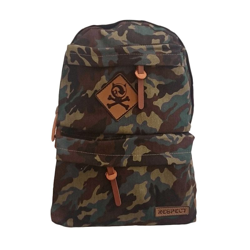 Bag & Stuff Navy Army Respect Coklat Tas Ransel Bag & Stuff Navy Army Respect Coklat Tas Ransel