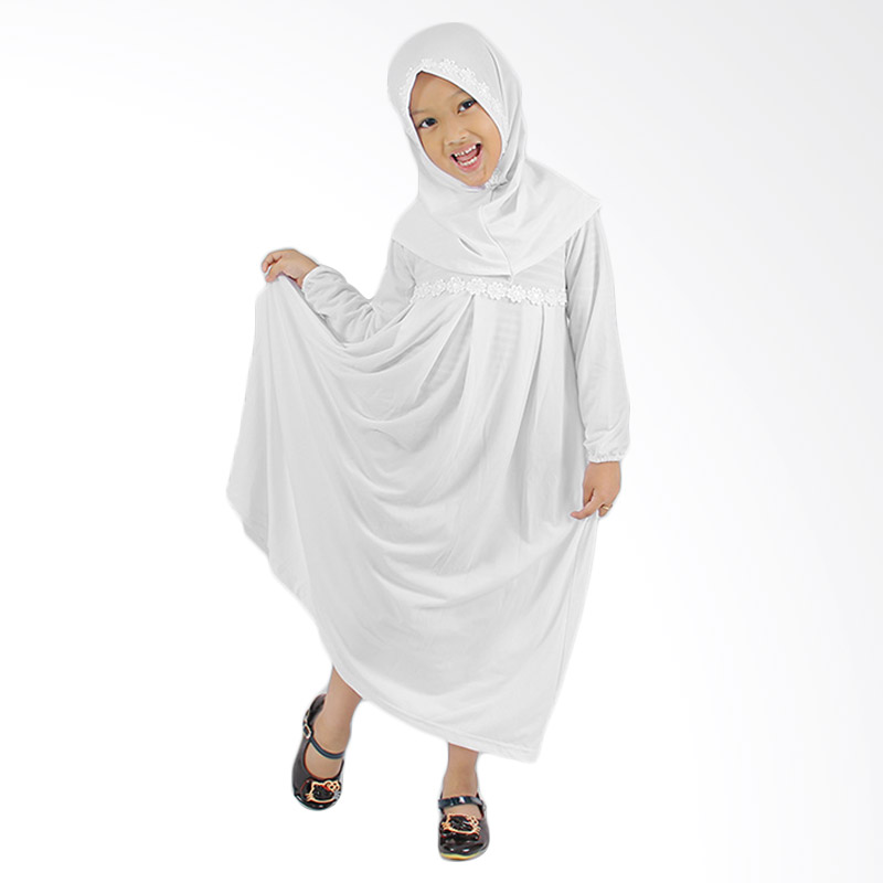 Harga Baju  Gamis Anak Putih  Murah Dokuprice com