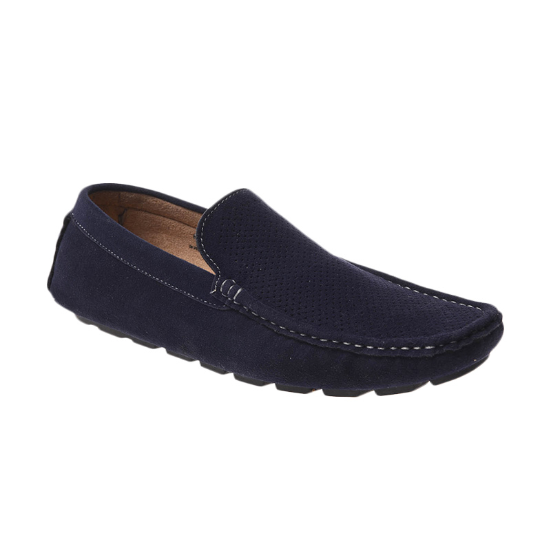 Bata Myer Men Casual 8519033 Blue Sepatu Pria