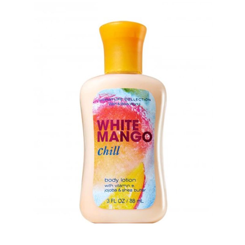 Jual Bath & Body Works Travel Size Body Lotion White Mango Chill di Seller Bath & Body Works