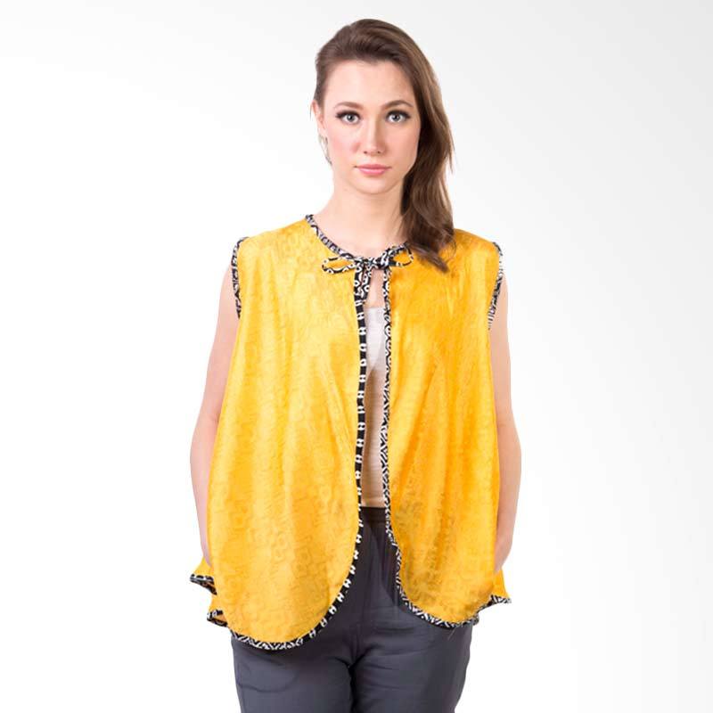 Batik Etniq Craft Viscose Kuning Bolero