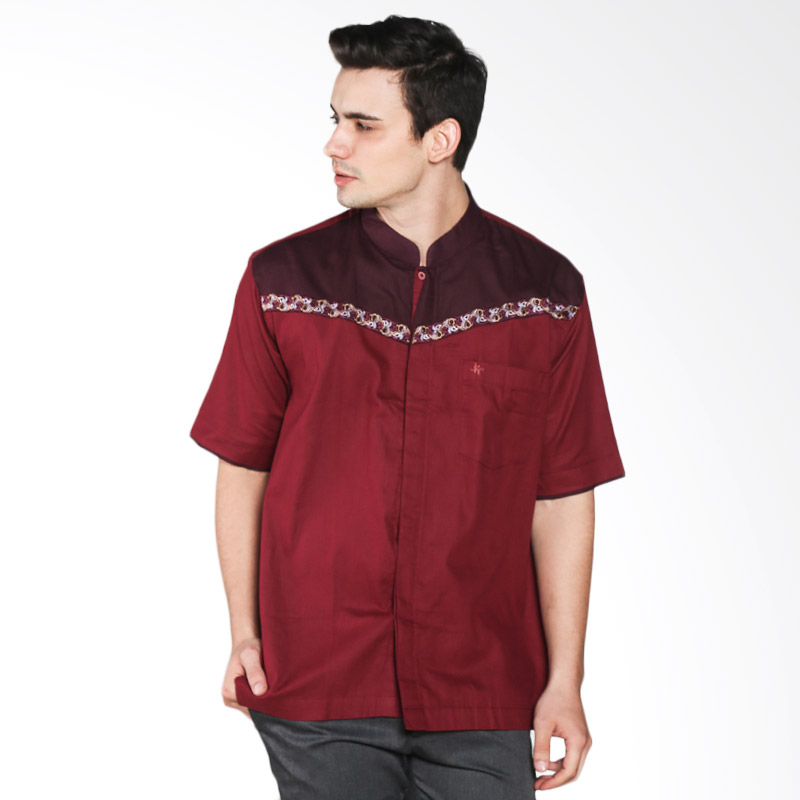 Batik Karunia KF839-04 Baju Muslim Pria - Red