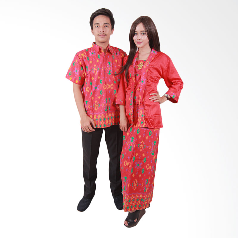 Batik Putri Ayu Solo Sarimbit Ayuna SRG 45 Batik Couple - Merah