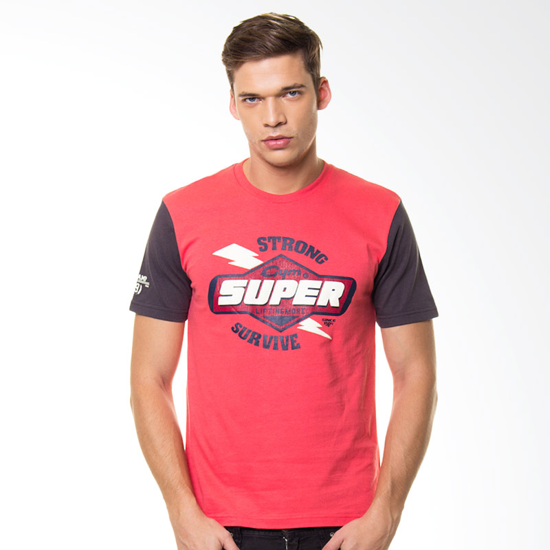 BCD Intelegence Sports Gym Super T-Shirt - Red Extra diskon 7% setiap hari Extra diskon 5% setiap hari Citibank – lebih hemat 10%