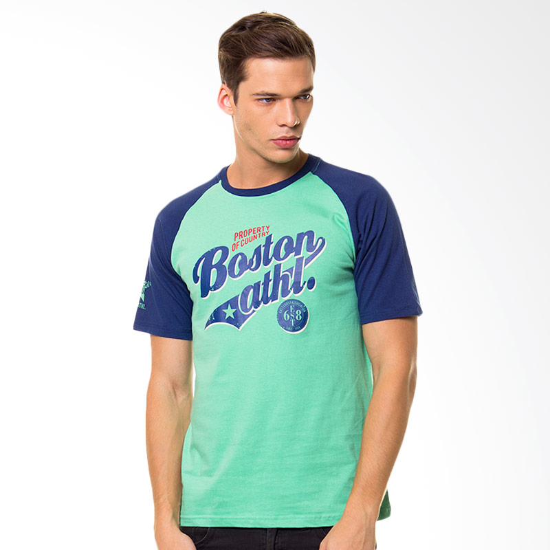 BCD Intelegence Sports Raglan T-Shirt - Green Extra diskon 7% setiap hari Extra diskon 5% setiap hari Citibank – lebih hemat 10%
