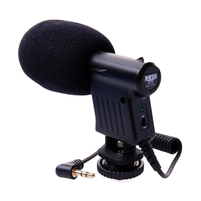 Jual Boya Mini Condenser By Vm01 Microphone For Dslr Camcorder Online September 2020 Blibli Com