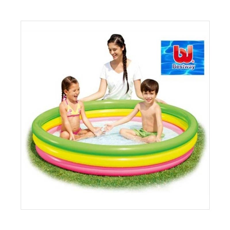 Kolam Pelangi Bestway 3 Ring jual bestway pelangi 3 ring kolam renang anak Kolam Pelangi Bestway 3 Ring jual bestway pelangi 3 ring kolam renang anak