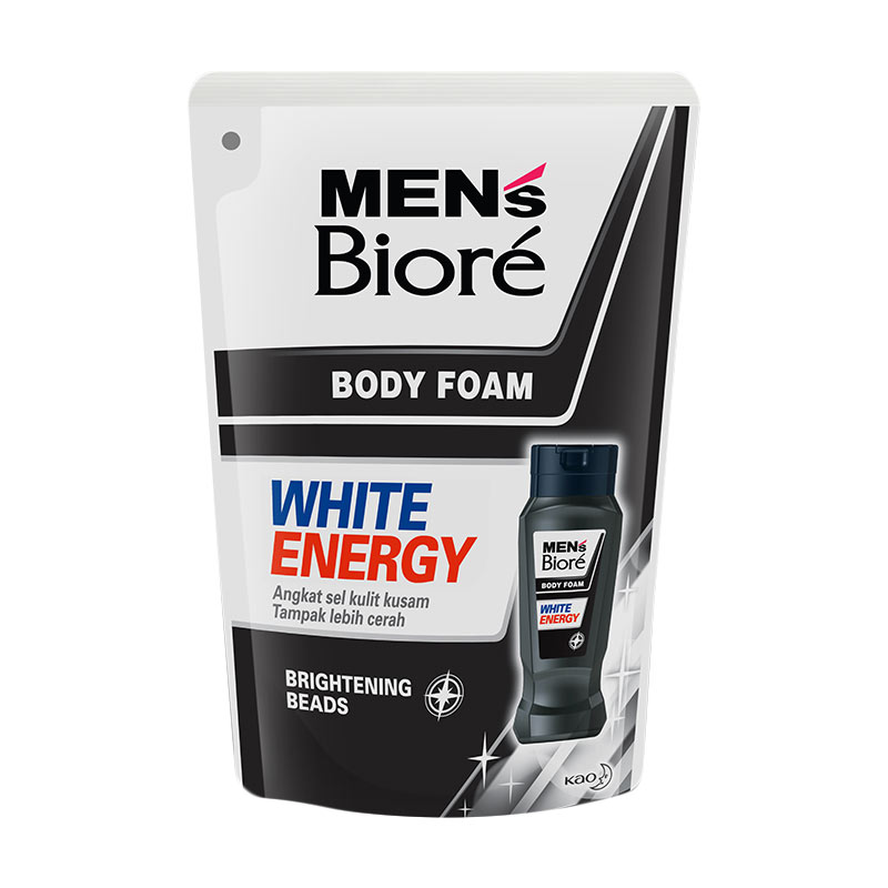 jual s biore white energy pouch foam 450 ml jual s biore white energy pouch foam 450 ml