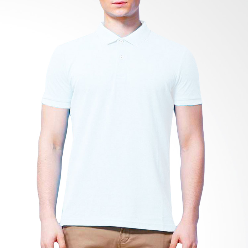 BKP Kaos Kerah Basic Colour Bahan Lacost Polo Shirt - Putih Extra diskon 7% setiap hari Extra diskon 5% setiap hari Citibank – lebih hemat 10%