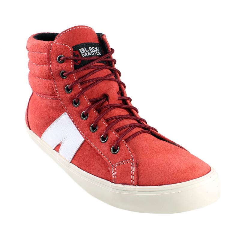 Black Master ARLX Sepatu Sneakers Pria - Red