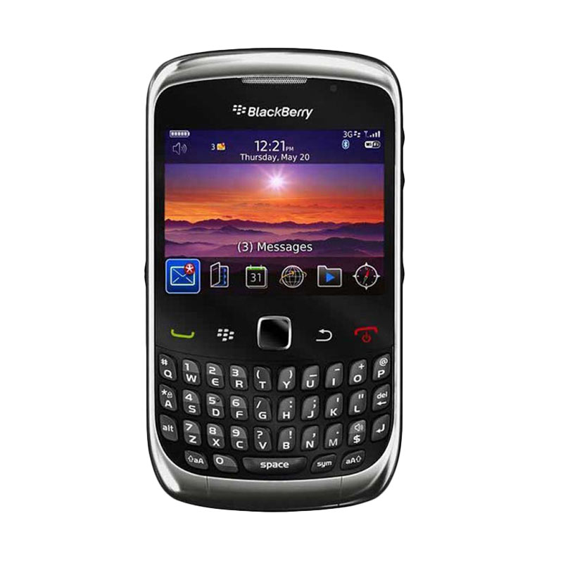 BlackBerry 9300 Smartphone - Hitam
