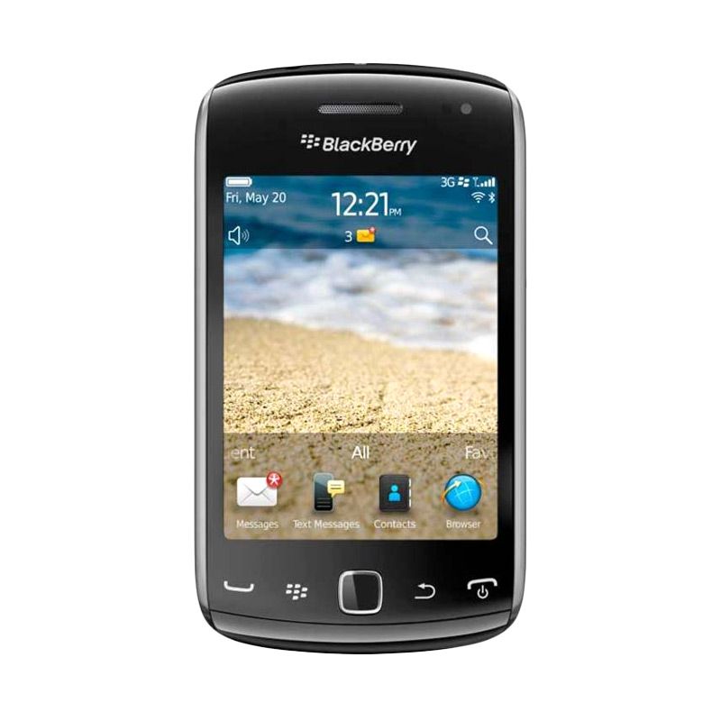 Blackberry 9380 Orlando Smartphone - Hitam [RAM 512 MB]