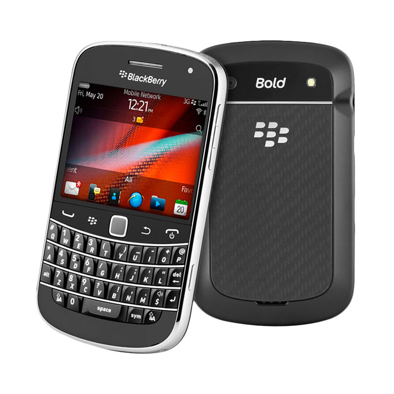 Blackberry 9900 Dakota Smartphone - Hitam