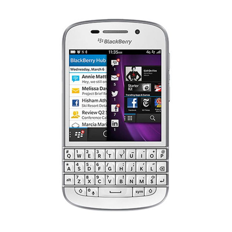 Blackberry Q10 Smartphone - White