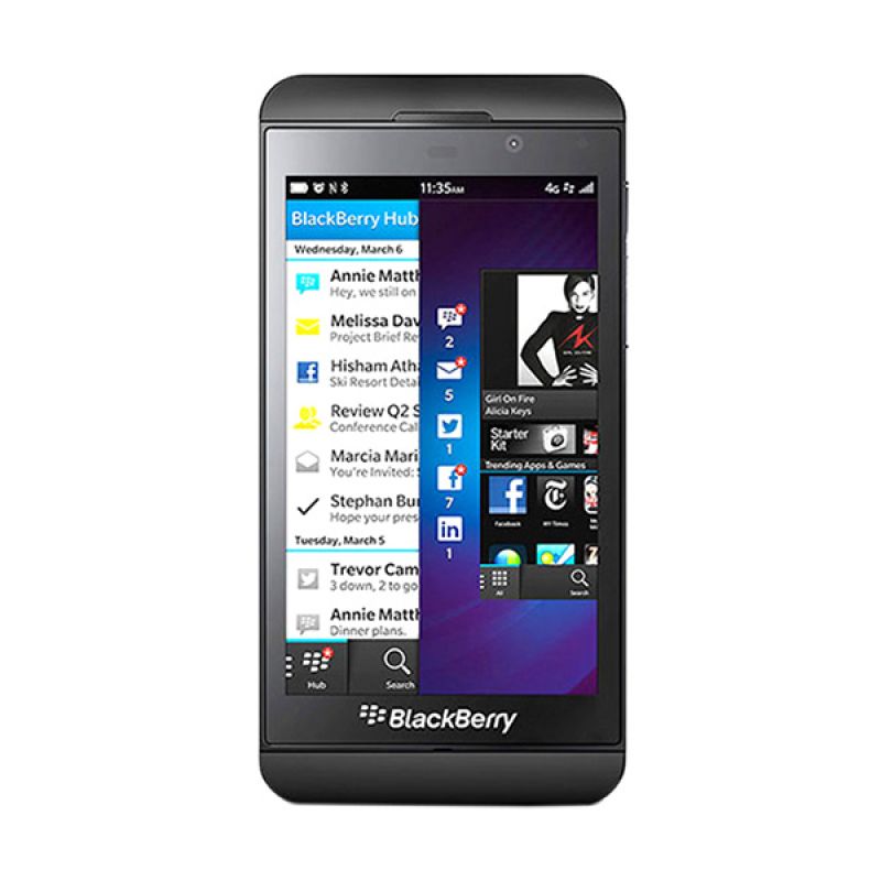 BlackBerry Z10 Smartphone - Hitam [16GB/ 2GB]