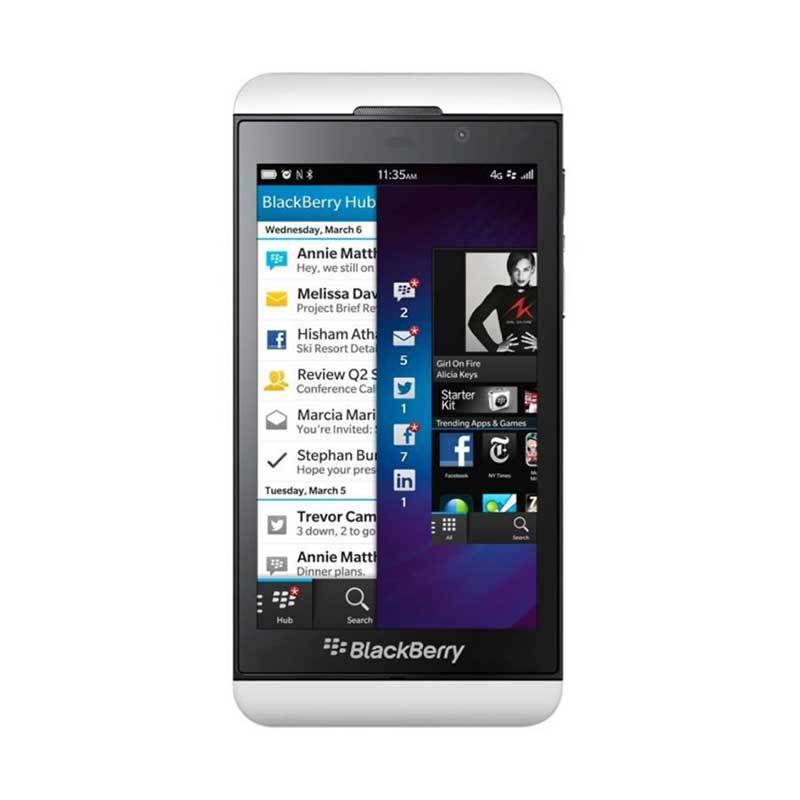 BlackBerry Z10 Smartphone - Putih