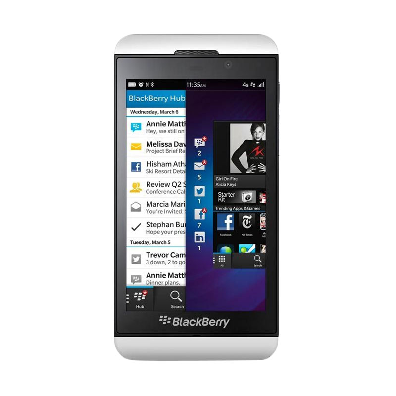 BlackBerry Z10 Smartphone - White
