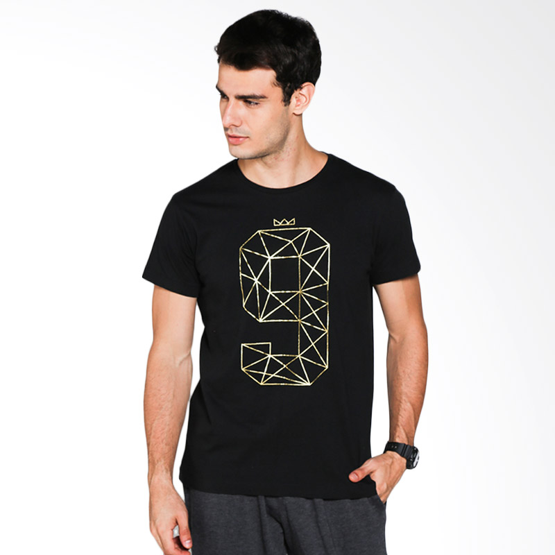 Blackgold Nine Geometric TS-78 T-shirt - Black Extra diskon 7% setiap hari Extra diskon 5% setiap hari Citibank – lebih hemat 10%