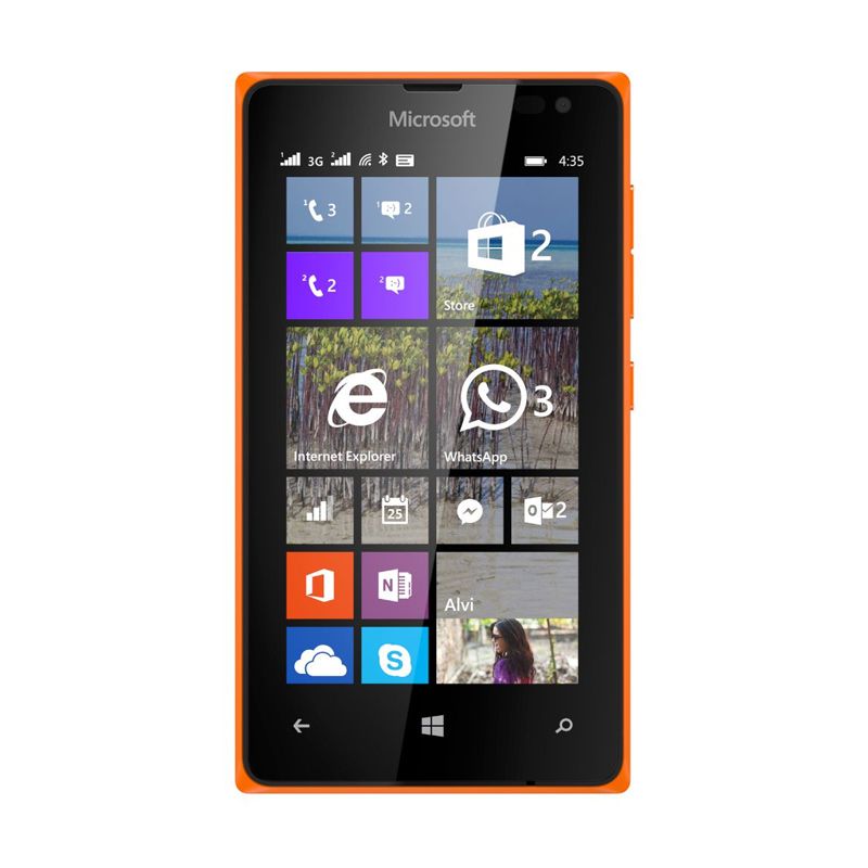 Microsoft Lumia 435 Smartphone - Orange