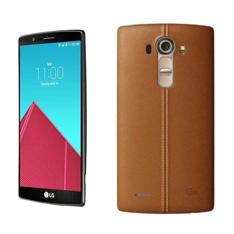 LG G4 H818P Leather Smartphone - Brown