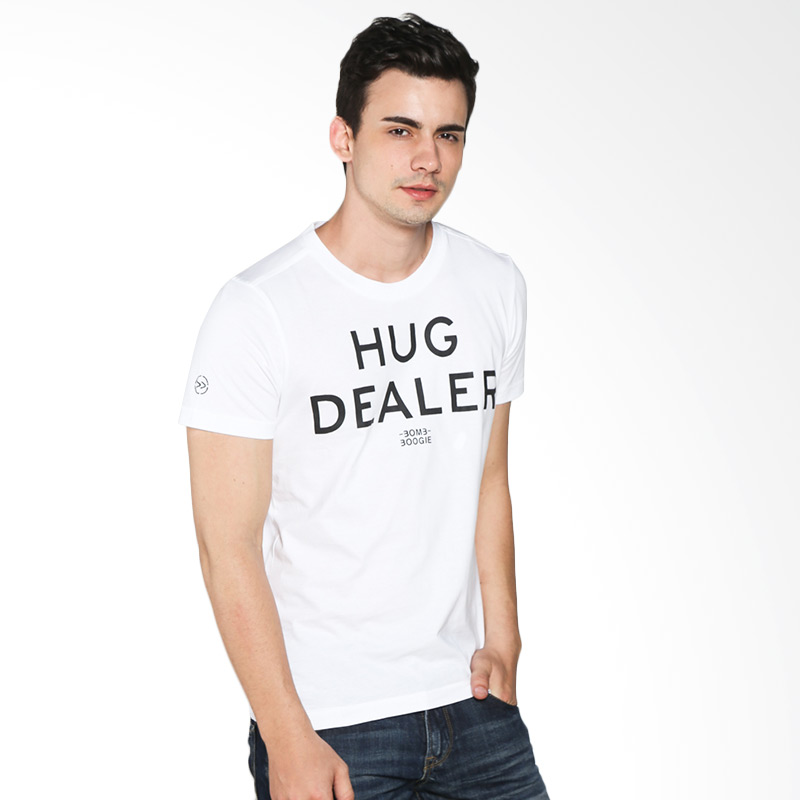 BOMBBOOGIE Hug Free Tee 12695B4OW T-shirt - Off White Extra diskon 7% setiap hari Extra diskon 5% setiap hari Citibank – lebih hemat 10%