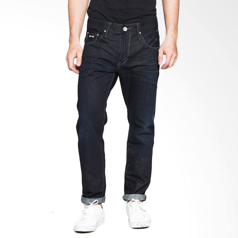 BOMBBOOGIE Jeans Slimfit 89 Series Raw Handmade 43S89B3DL Celana Pria