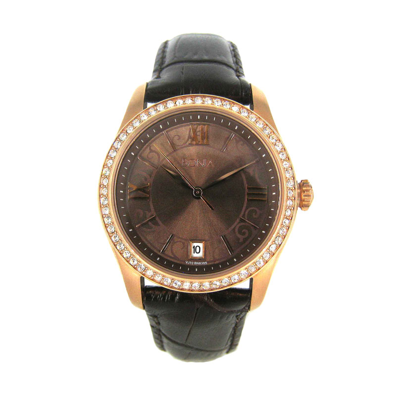 Bonia B839-3541S Jam Tangan Wanita - Rosegold