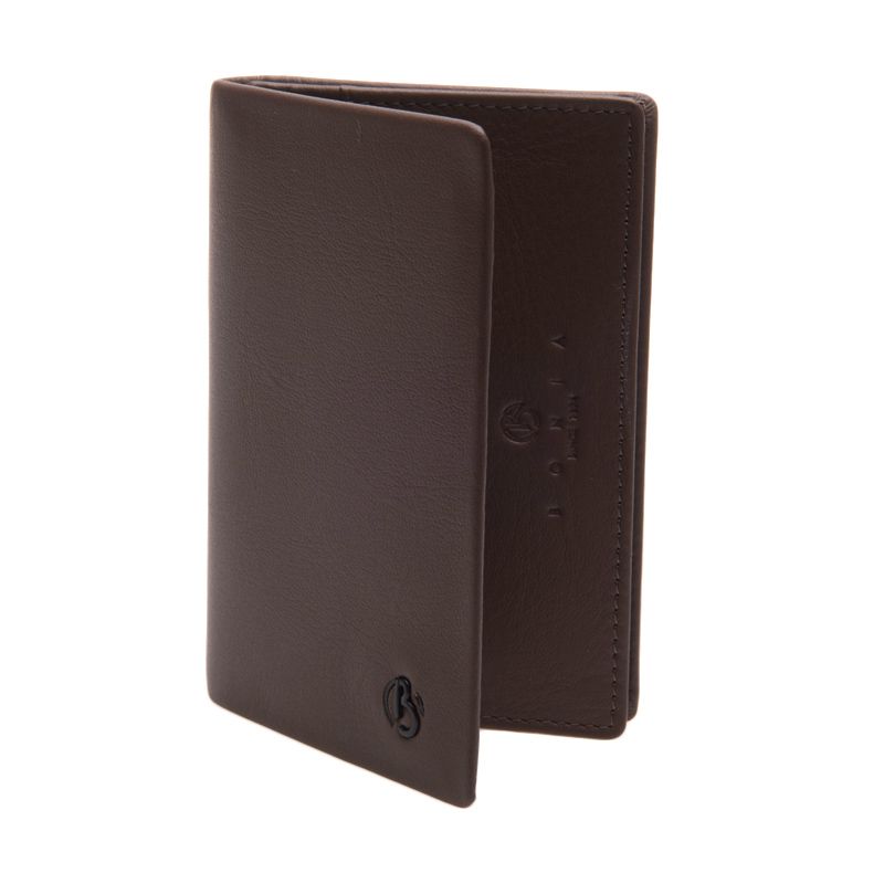 Jual Bonia Rty Card Holder Brown Dompet Online - Harga